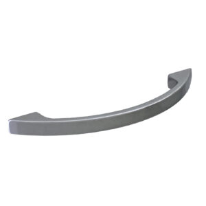 Poignée de meuble en zamac finition chrome brillant e 128 mm – Gris / argent, Zamak
