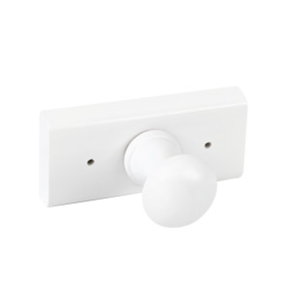 Porte manteau 1 crochets pin laqué blanc lot de 9 piéces - Noir, Zamak