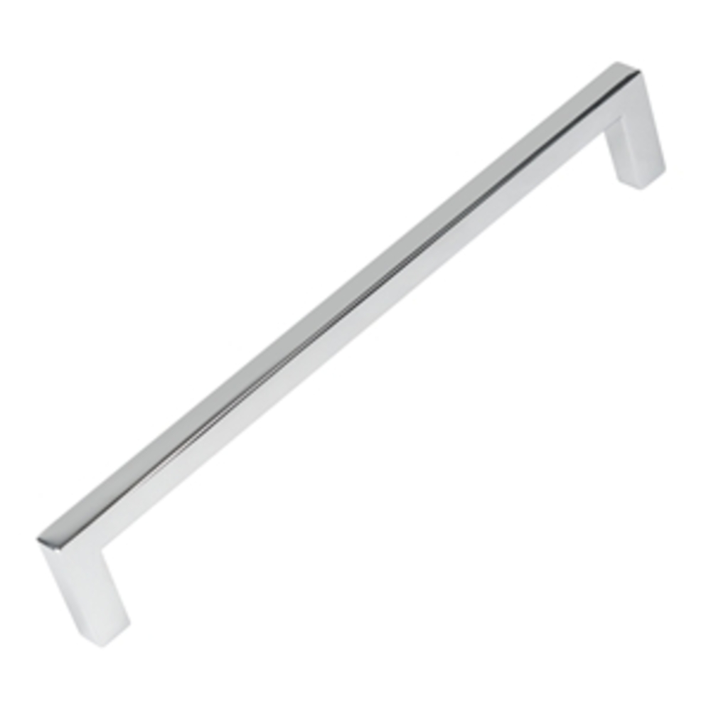 Poignée de meuble zamac entraxe 160 mm chrome lot de 12 piéces - Gris / argent, Zamak