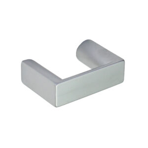 Poignée de meuble en zamac finition chrome mat e 32 mm – Gris / argent, Zamak