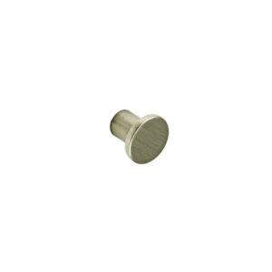 Bouton de meuble en zamac finition nickel satiné d 24 mm – Gris / argent, Zamak
