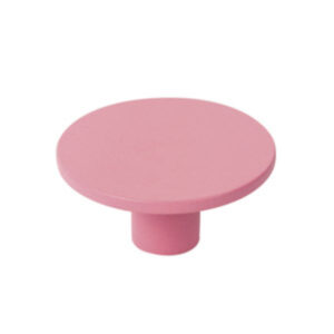Bouton de meuble abs diamètre 40 mm peint rose lot de 36 piéces