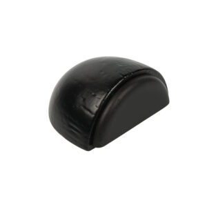 Butée de porte en bois lacqué noir 49×38 mm lot de 24 piéces
