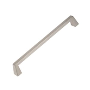 Poignée de meuble zamac entraxe  128 mm inox mat lot de 24 piéces – Gris / argent, Zamak