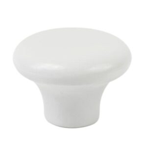 Bouton de meuble abs diamètre  30 mm  injecté en blanc lot de 75 piéces