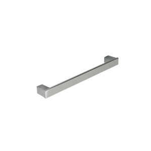 Poignée de meuble en zamac finition chrome brillant e 128 mm – Gris / argent, Zamak
