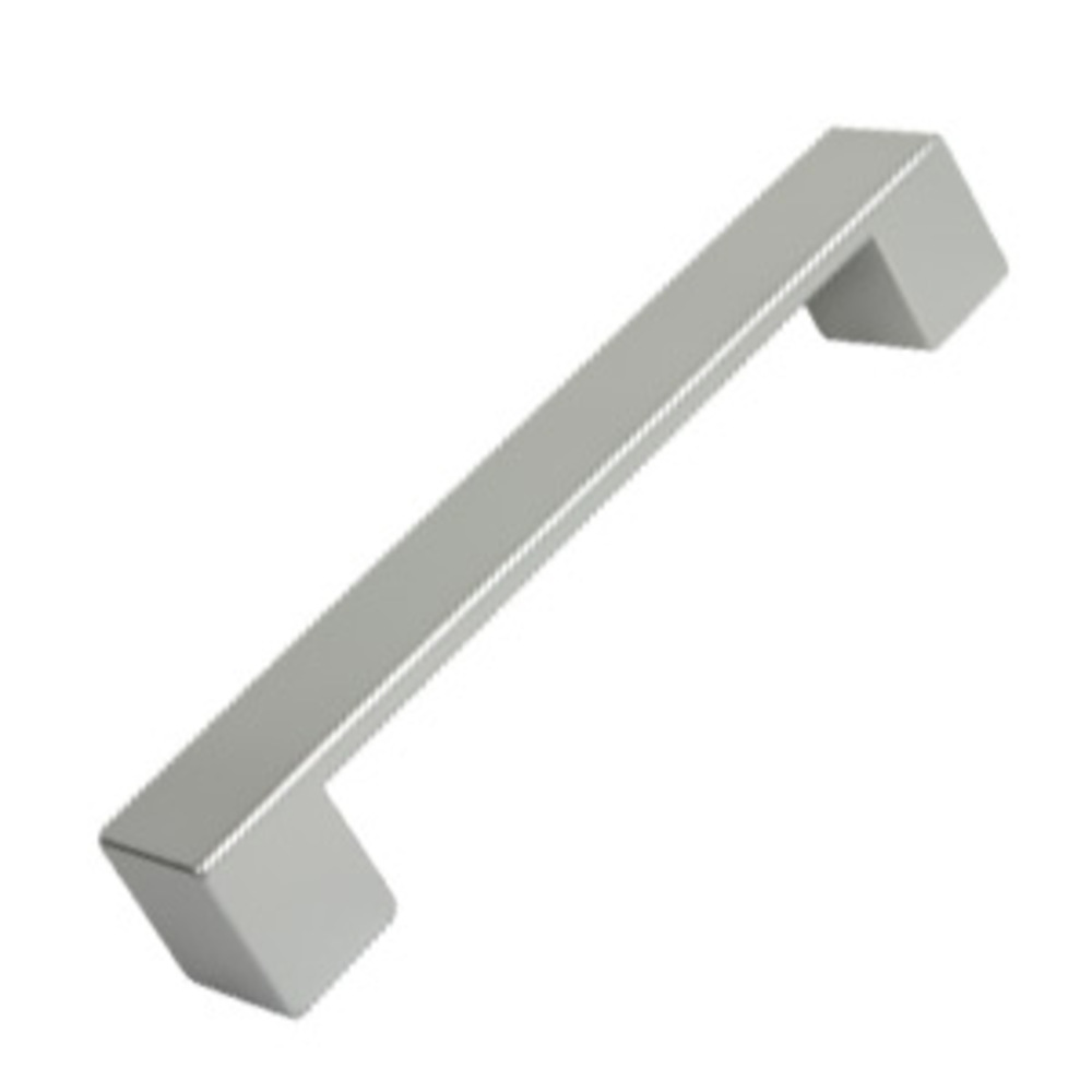Poignée de meuble abs entraxe 128 mm peint chrome mat lot de 36 piéces - Gris / argent