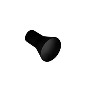 Bouton de meuble en zamac finition noir mat D 16mm – Zamak