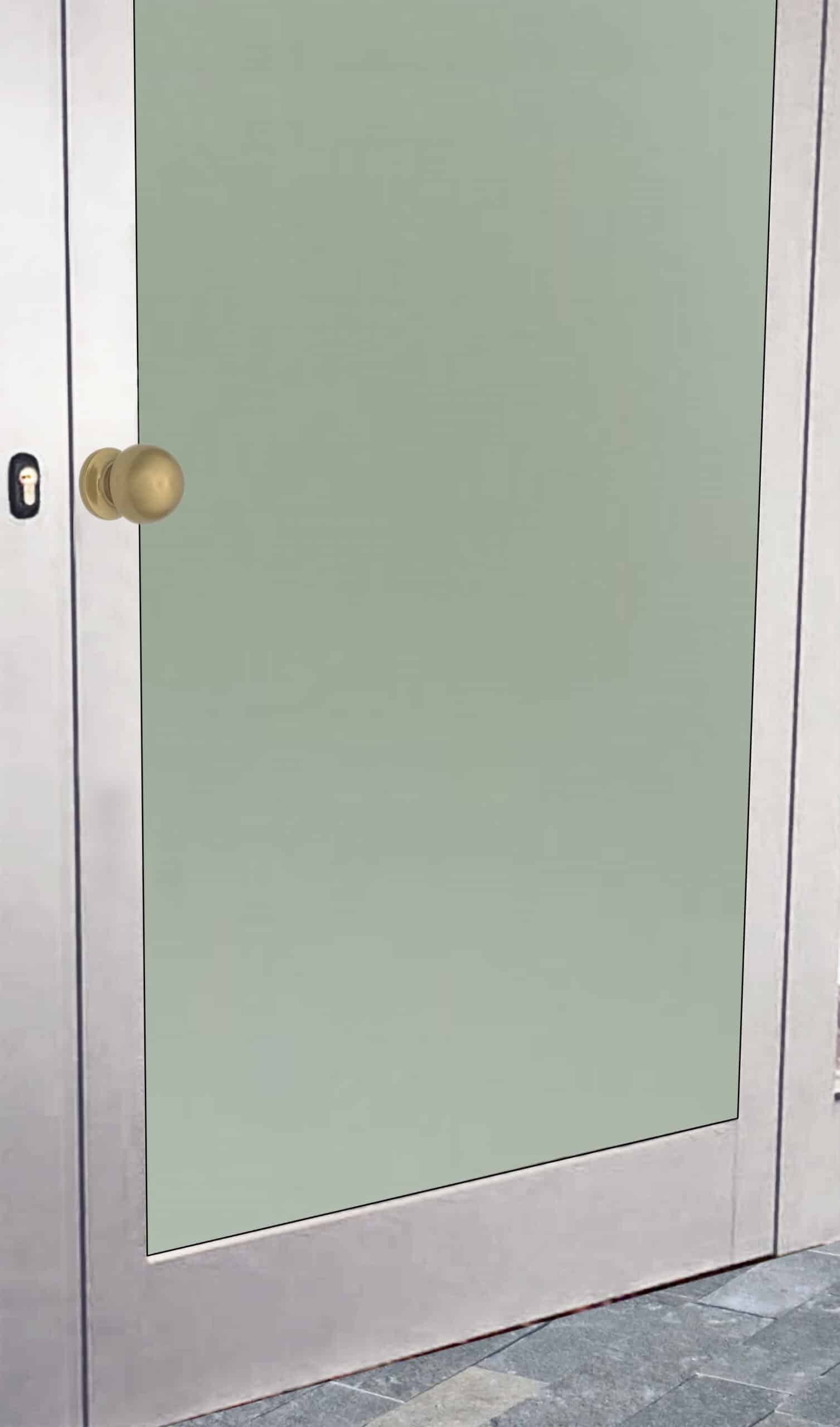 Bouton tirant de porte fixe Ø50 mm en aluminium Bronze poli - breveté - Jaune / doré – Image 4