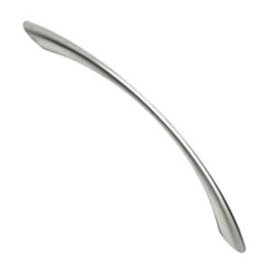 Poignée de meuble zamac entraxe  128 mm chrome lot de 36 piéces – Gris / argent, Zamak