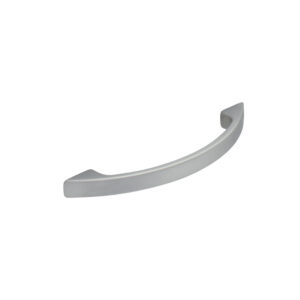Poignée de meuble en zamac finition chrome mat e 96 mm – Gris / argent, Zamak