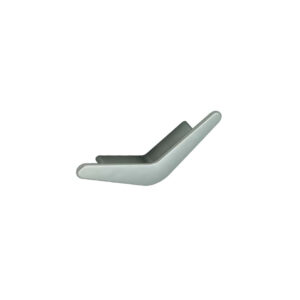 Poignée de meuble en ABS chrome mat multiples entraxes 32/64/96 mm – Gris / argent