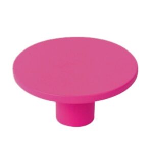 Bouton de meuble abs diamètre 60 mm teint. magenta  lot de 24 piéces – Violet