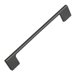 Poignée de meuble abs entraxe  160 mm peint noir mat  lot de 36 piéces