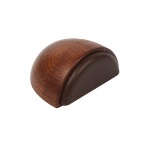 Butée de porte en bois sapeli 49×38 mm lot de 24 piéces – Marron