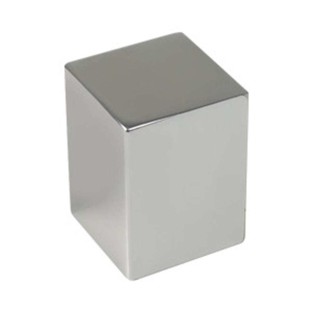 Bouton de meuble diamètre 15 mm aluminium anodisé mat lot de 50 piéces - Gris / argent