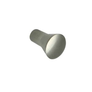 Bouton de meuble en zamac finition nickel satiné D 16mm – Gris / argent, Zamak