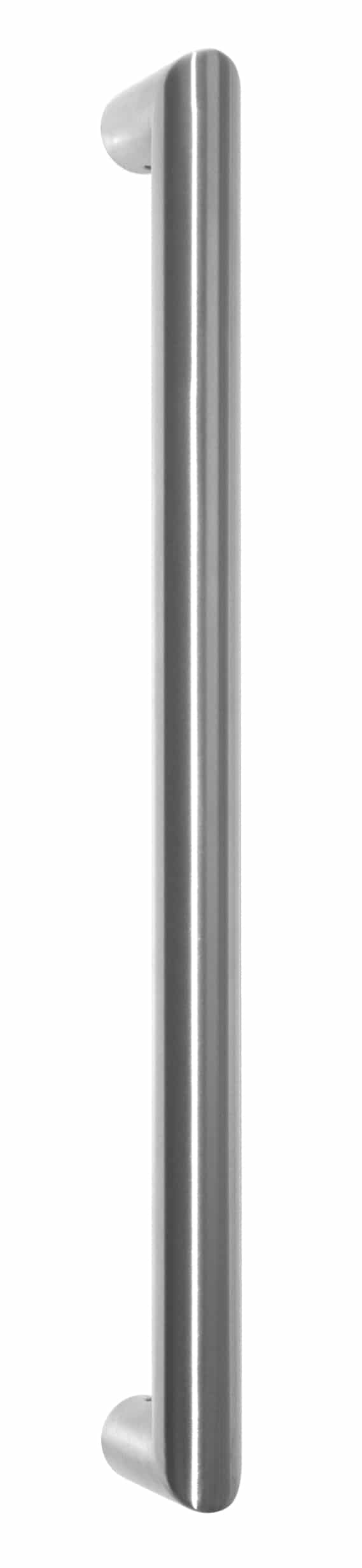 Poignée de tirage Diamètre 30 mm - Entraxe=350 mm - INOX 304 poli - Gris / argent, Acier inoxydable