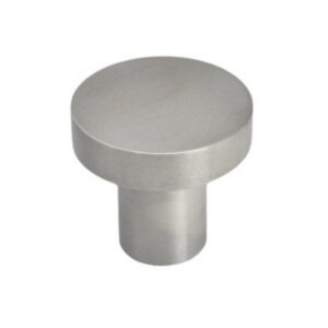Bouton de meuble acier inox diamètre 25 mm lot de 12 piéces – Gris / argent, Acier inoxydable