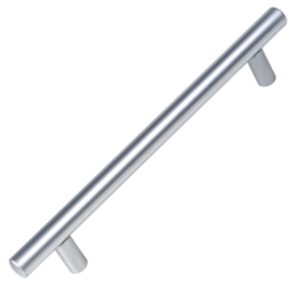 Poignée de meuble zamac entraxe  128 mm chrome mat lot de 12 piéces – Gris / argent, Zamak