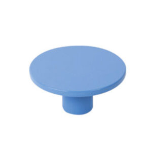 Bouton de meuble abs diamètre 40 mm  peint bleu lot de 36 piéces