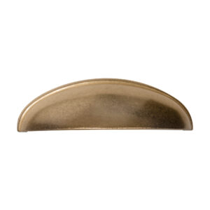 Bouton de meuble zamac coquille diamètre 64 mm en or inca lot de 24 piéces – Jaune / doré, Zamak