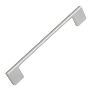 Poignée de meuble abs entraxe  160 mm peint chrome mat  lot de 36 piéces – Gris / argent