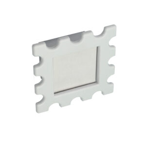 Poignée de meuble en ABS blanc entraxes 32 mm