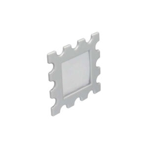 Poignée de meuble en ABS aluminium entraxes 32 mm – Gris / argent