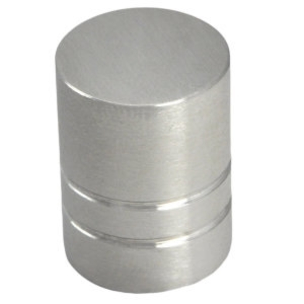 Bouton de meuble acier inox diamètre 15 mm lot de 24 piéces - Gris / argent, Acier inoxydable