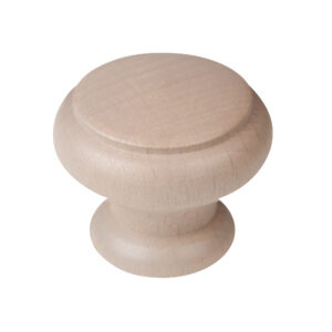 Bouton de meuble bois diamètre 40 mm  peint sable lot de 36 piéces – Beige