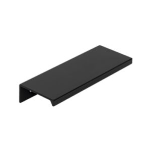 Poignée de meuble entraxe 64 mm ext.84mm aluminium noir mat lot de 24 piéces