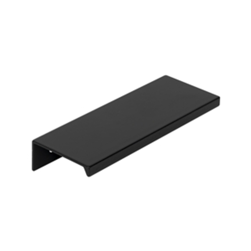 Poignée de meuble entraxe 64 mm ext.84mm aluminium noir mat lot de 24 piéces