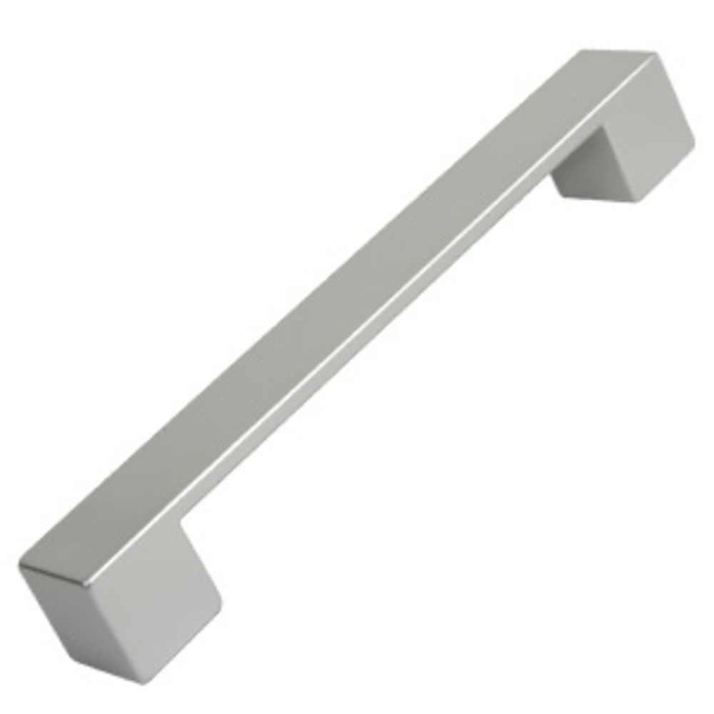 Poignée de meuble abs entraxe 160 mm peint chrome mat lot de 24 piéces - Gris / argent