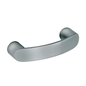Poignée de meuble en zamac finition chrome mat e 32 mm – Gris / argent, Zamak
