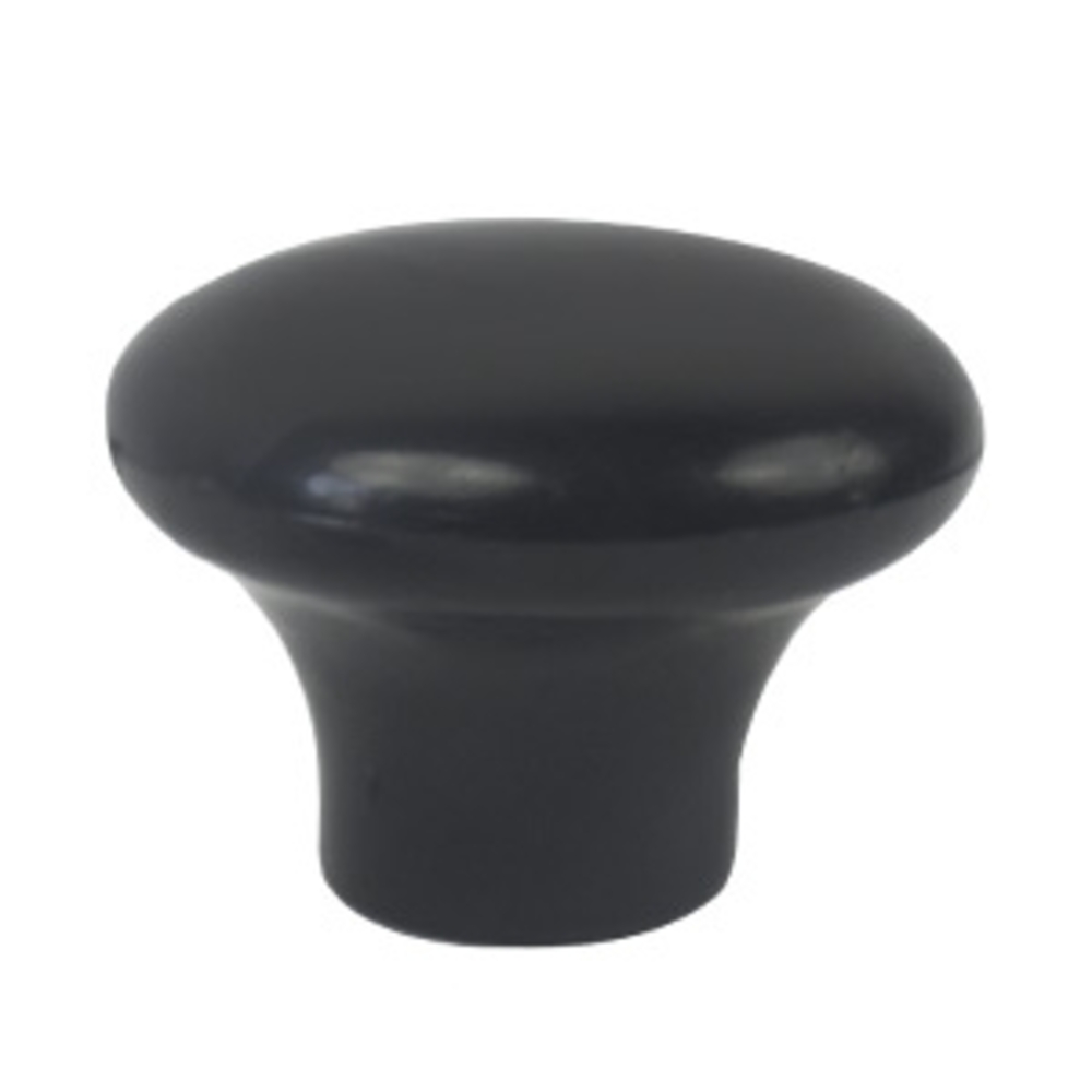 Bouton de meuble abs diamètre 30 mm injecté en noir lot de 75 piéces