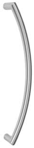 Poignée de tirage Diamètre 32 mm – Entraxe=350 mm – INOX 304 poli – Gris / argent, Acier inoxydable