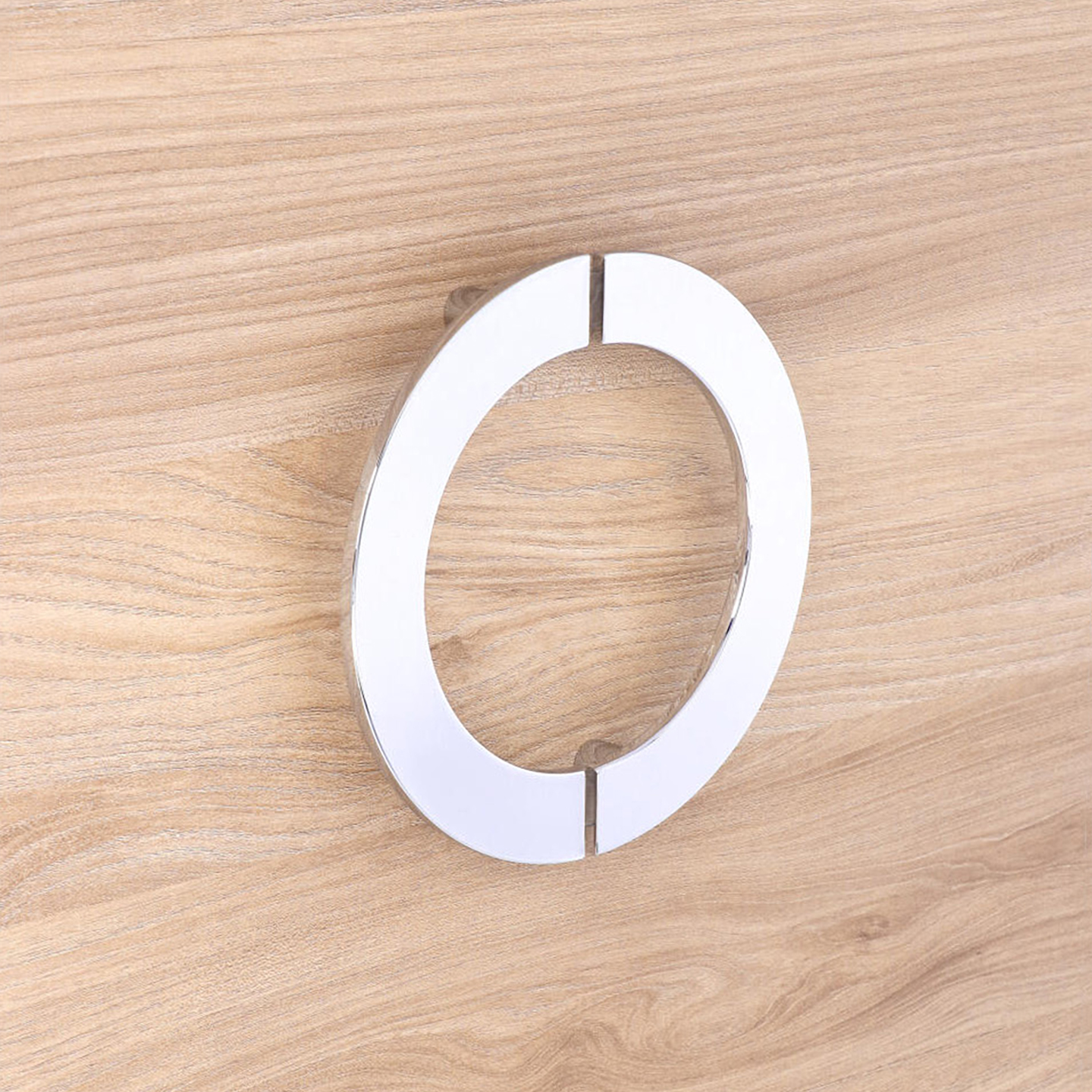 Poignée pour meubles en zamac Entraxe 132mm chrome poli - Gris / argent, Zamak - Imagen 5