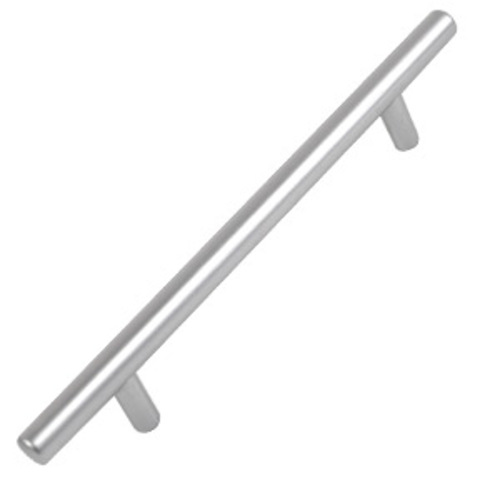 Poignée de meuble abs entraxe 128 mm abs peint chrome mat lot de 36 piéces - Gris / argent