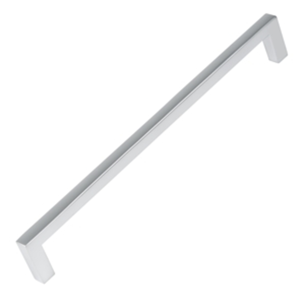 Poignée de meuble zamac entraxe 192 mm chrome mat lot de 12 piéces - Gris / argent, Zamak