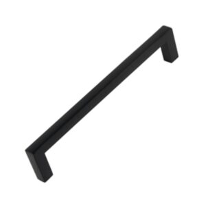 Poignée de meuble zamac entraxe  160 mm peint noir mat lot de 12 piéces – Gris / argent, Zamak