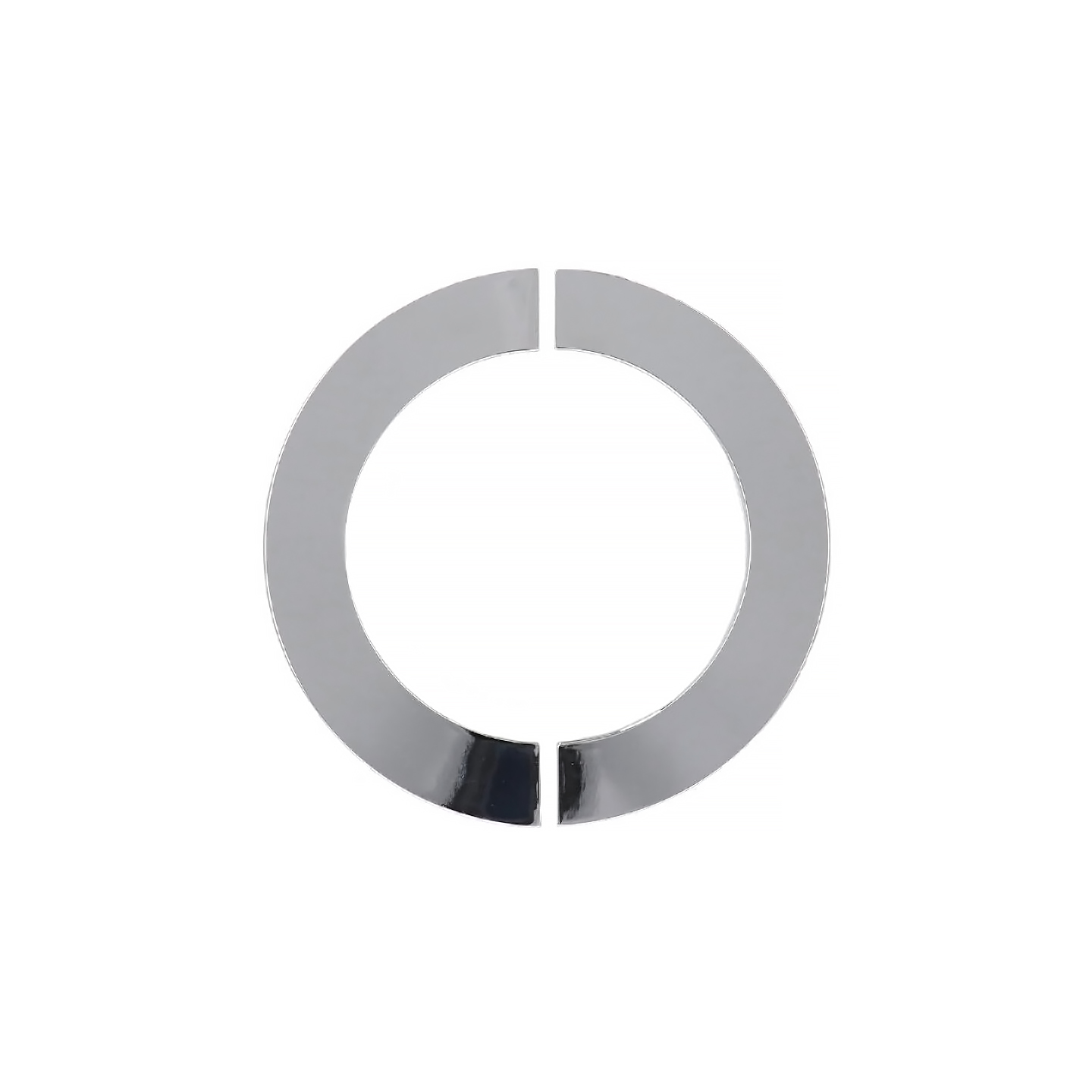 Poignée pour meubles en zamac Entraxe 132mm chrome poli - Gris / argent, Zamak - Imagen 2