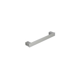 Poignée de meuble en zamac finition vernis aluminium e 96 mm – Gris / argent, Zamak