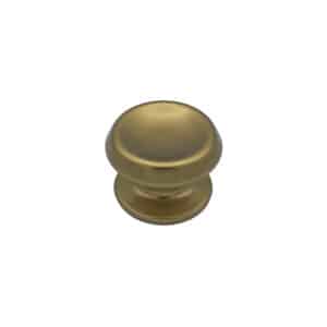 Bouton tirant de porte fixe Ø80 mm en aluminium Bronze poli – breveté – lot de 6 Bouton – Orange / cuivré