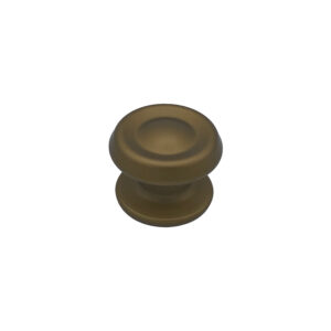 Bouton tirant de porte fixe Ø80 mm en aluminium Bronze satiné – breveté – lot de 6 Bouton – Orange / cuivré