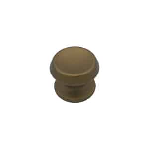 Bouton tirant de porte fixe Ø70 mm en aluminium Bronze satiné – breveté – lot de 6 Bouton – Orange / cuivré