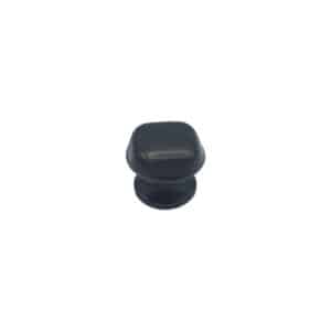 Bouton tirant de porte fixe Ø60 mm en aluminium Marron foncé – breveté – lot de 6 Bouton