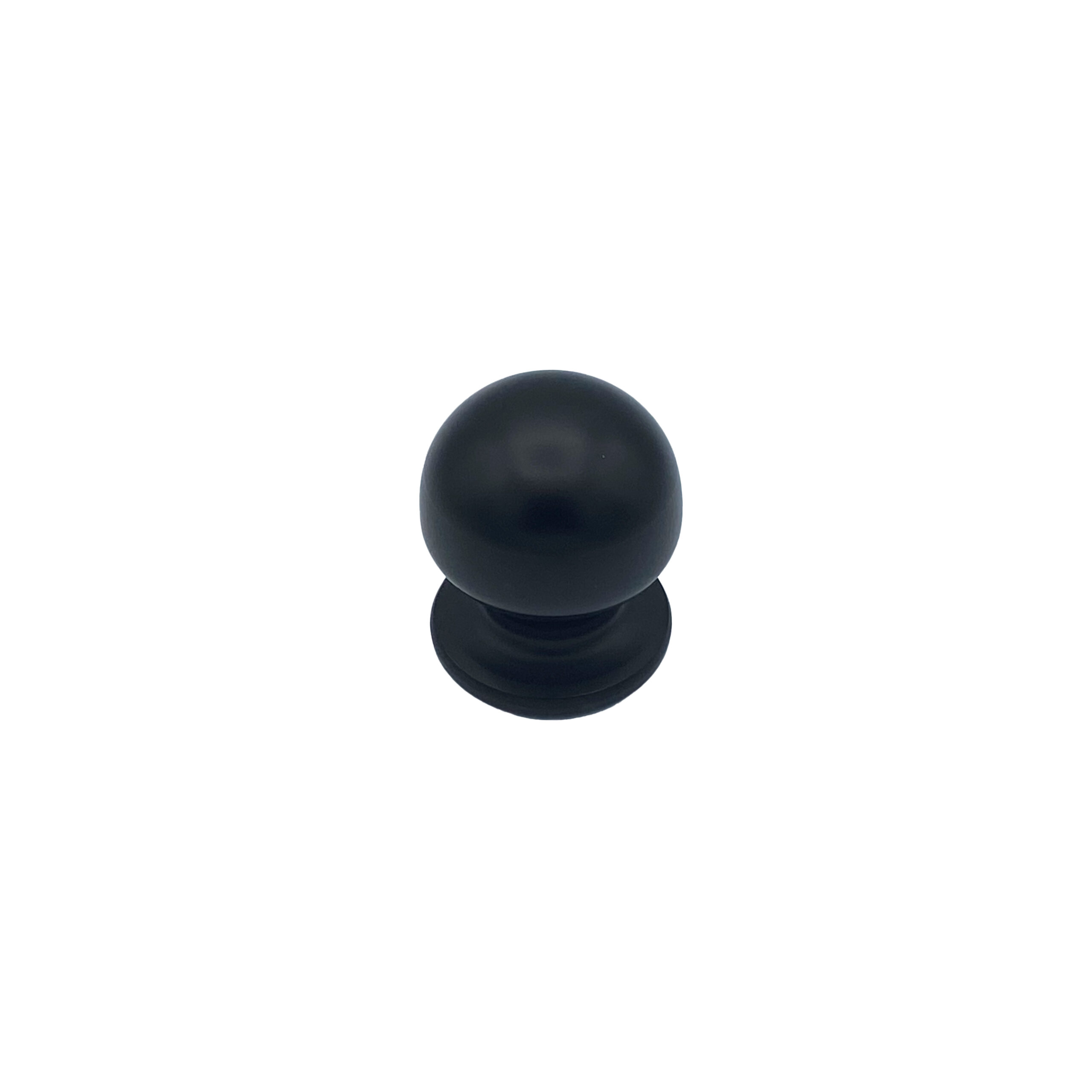 Bouton tirant de porte fixe Ø50 mm en aluminium Noir - breveté