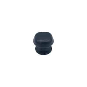 Bouton tirant de porte fixe Ø60 mm en aluminium Noir – breveté – lot de 6 Bouton