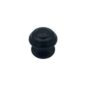 Bouton tirant de porte fixe Ø70 mm en aluminium Noir – breveté – lot de 6 Bouton – Jaune / doré